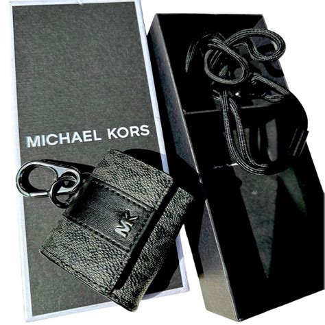 michael kors airpod case black|mk airpods case.